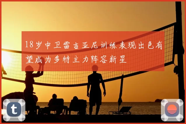 18岁中卫雷吉亚尼训练表现出色有望成为多特主力阵容新星