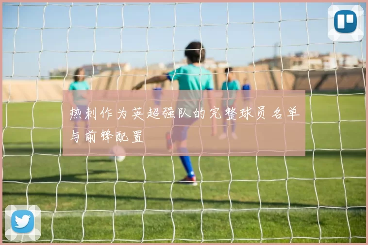 热刺作为英超强队的完整球员名单与前锋配置